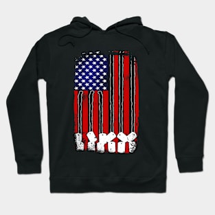 USA American Flag Hoodie